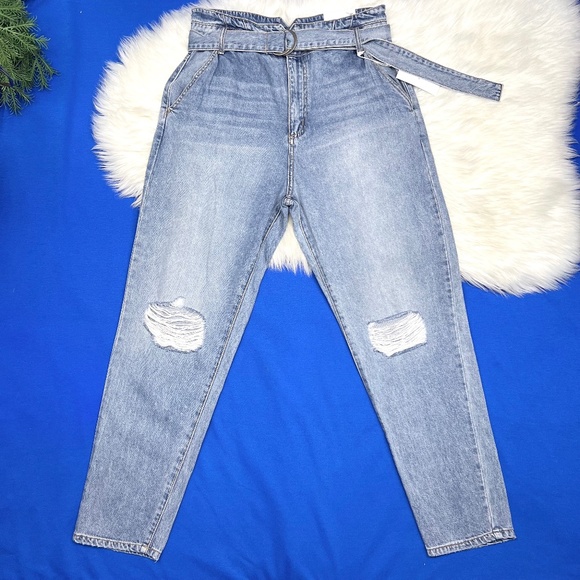 KanCan Denim - 👖NWT🤩 |•KANCAN•| Mom Jean High Waist Relaxed Thigh Tapered Leg👖